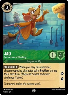 Jaq - Connoisseur of Climbing 77/204