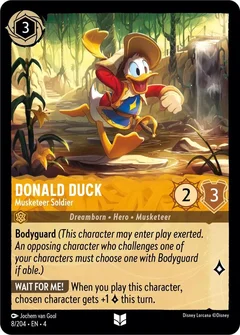 Donald Duck - Musketeer Soldier 8/204