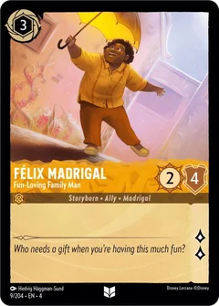 Felix Madrigal - Fun-Loving Family Man 9/204