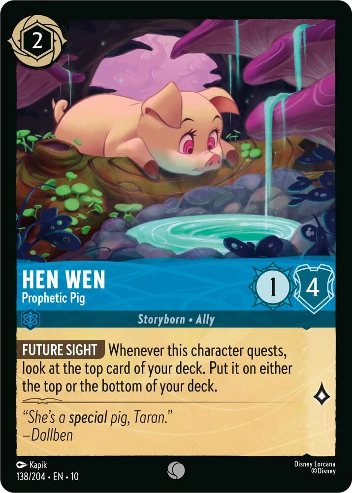 Hen Wen - Prophetic Pig