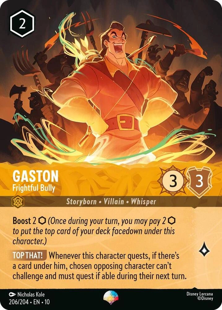 Gaston - Frightful Bully (Epic) Holofoil