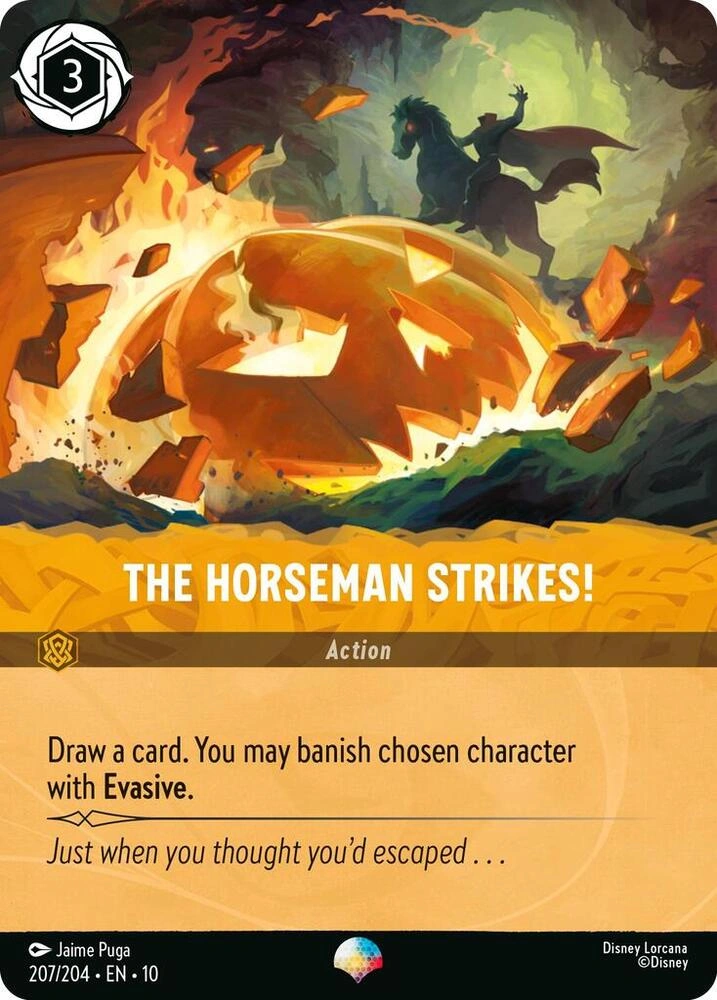 The Horseman Strikes! (Epic) Holofoil