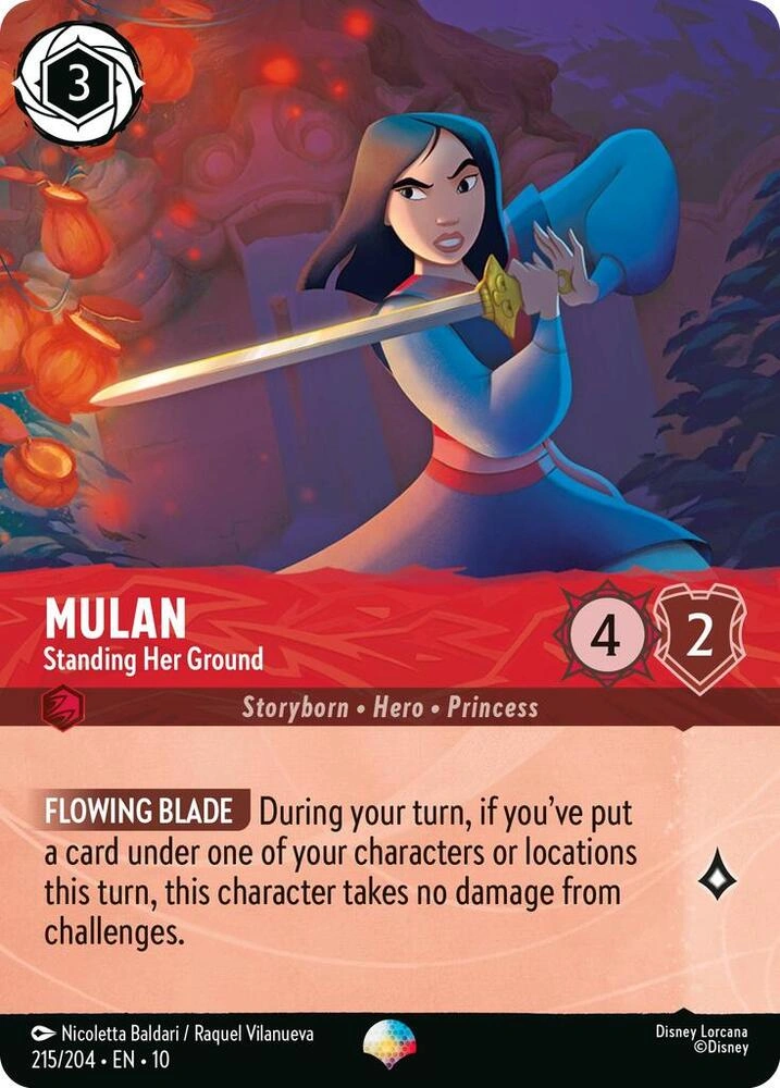 Mulan - Standing Her Ground (Epic) Holofoil