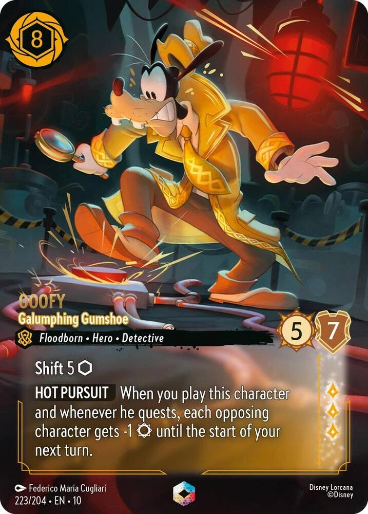 Goofy - Galumphing Gumshoe (Enchanted) Holofoil