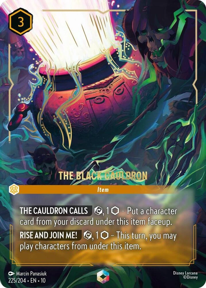 The Black Cauldron (Enchanted) Holofoil