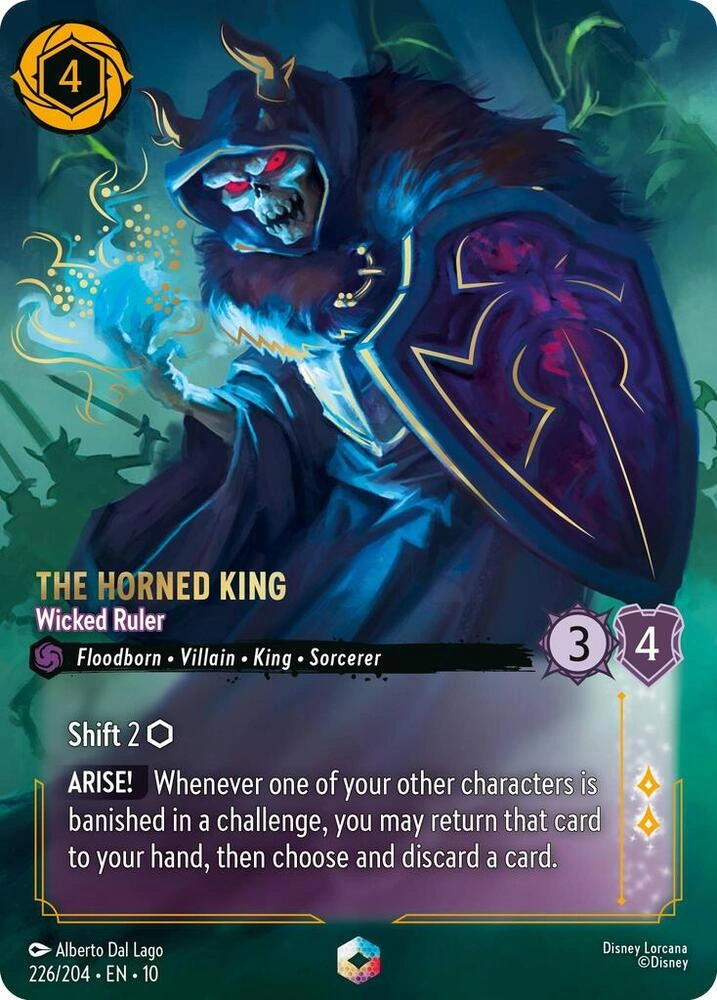 The Horned King - Wicked Ruler (Enchanted) Holofoil
