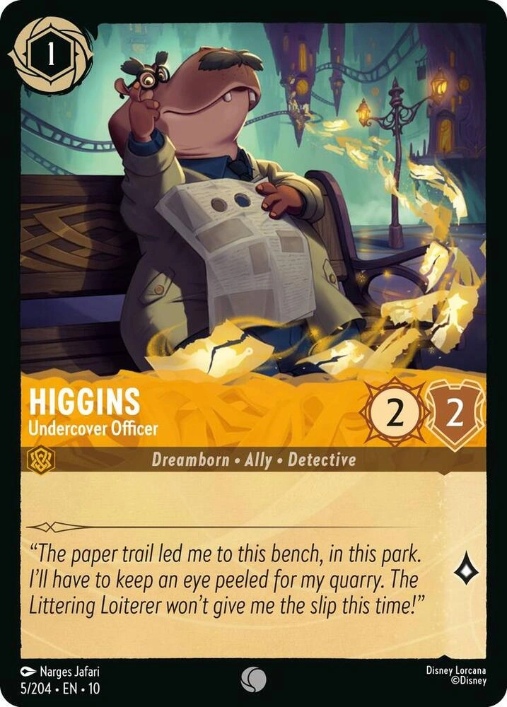 Higgins - Undercover Officer