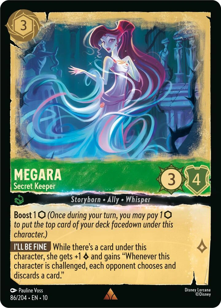 Megara - Secret Keeper Holofoil