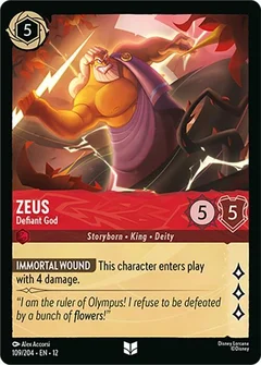 Zeus - Defiant God 109/204