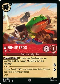 Wind-Up Frog - Sid's Toy 112/204