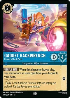 Gadget Hackwrench - Finder of Lost Parts 147/204
