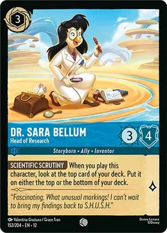 Dr. Sara Bellum - Head of Research 152/204