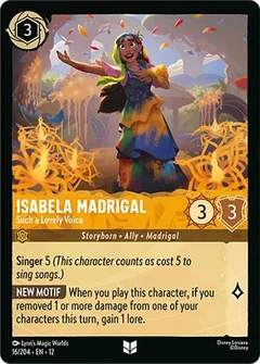 Isabela Madrigal - Such a Lovely Voice 16/204