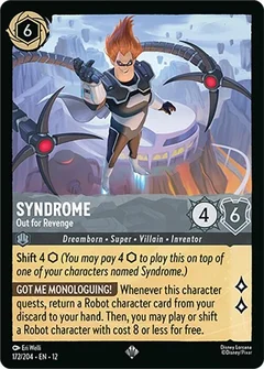 Syndrome - Out for Revenge 172/204