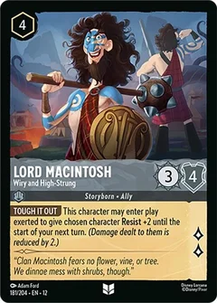 Lord Macintosh - Wiry and High-Strung 181/204
