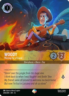 Woody - Waiting for a Friend (Epic) Holofoil 205/204