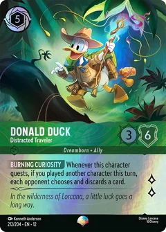 Donald Duck - Distracted Traveler (Epic) Holofoil 212/204