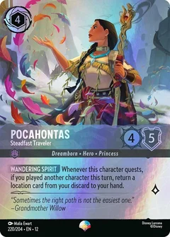 Pocahontas - Steadfast Traveler (Epic) Holofoil 220/204