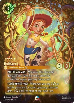 Jessie - Lively Cowgirl (Enchanted) Holofoil 223/204