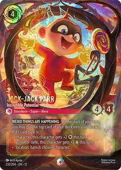 Jack-Jack Parr - Incredible Potential (Enchanted) Holofoil 232/204