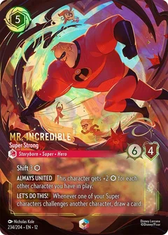Mr. Incredible - Super Strong (Enchanted) Holofoil 234/204