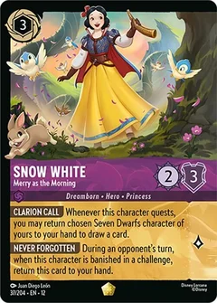 Snow White - Merry as the Morning (Foil) 37/204
