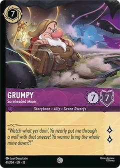 Grumpy - Soreheaded Miner (Foil) 41/204