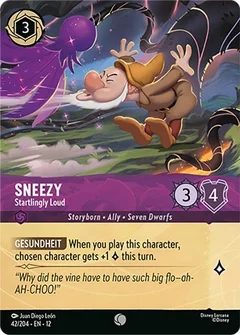 Sneezy - Startlingly Loud (Foil) 42/204