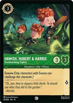 Hamish, Hubert & Harris - Troublemaking Triplets 70/204