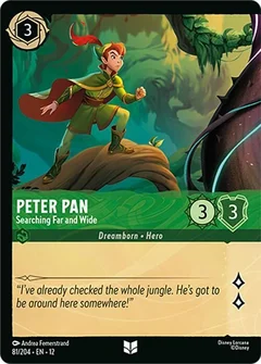 Peter Pan - Searching Far and Wide (Foil) 81/204