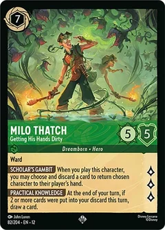 Milo Thatch - Getting His Hands Dirty 82/204