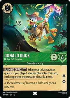 Donald Duck - Distracted Traveler 84/204