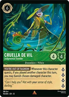 Cruella De Vil - Judgmental Traveler 92/204