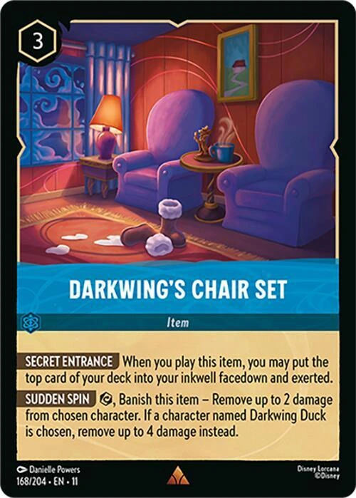 Darkwing's Chair Set