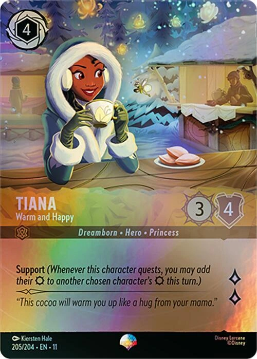 Tiana - Warm and Happy (Epic) Holofoil
