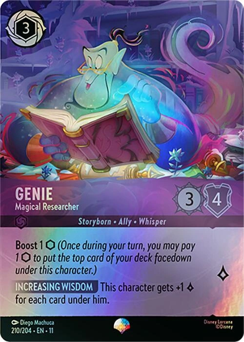 Genie - Magical Researcher (Epic) Holofoil
