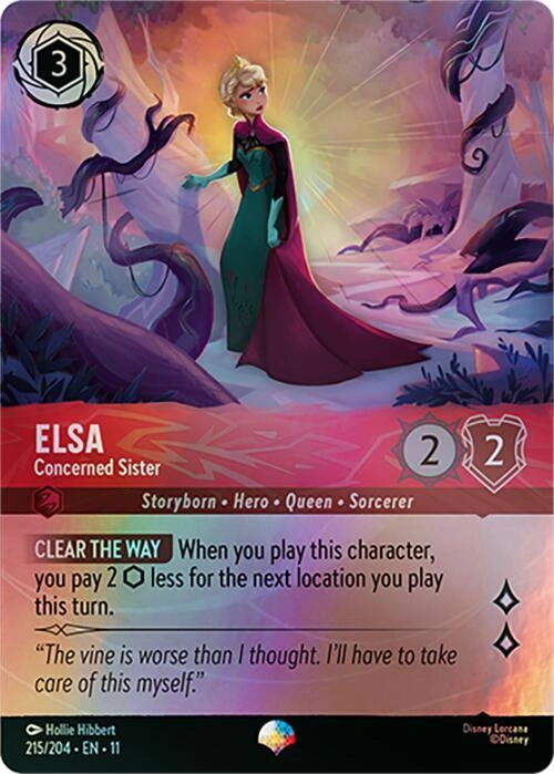 Elsa - Concerned Sister (Epic) Holofoil