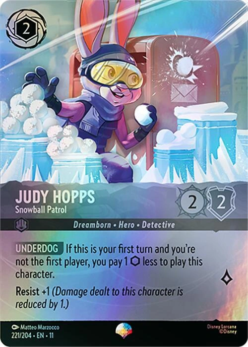 Judy Hopps - Snowball Patrol (Epic) Holofoil