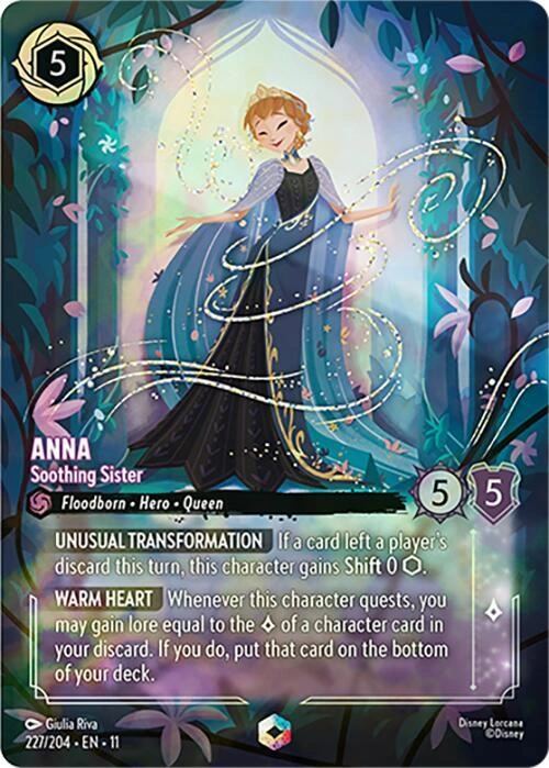 Anna - Soothing Sister (Enchanted) Holofoil