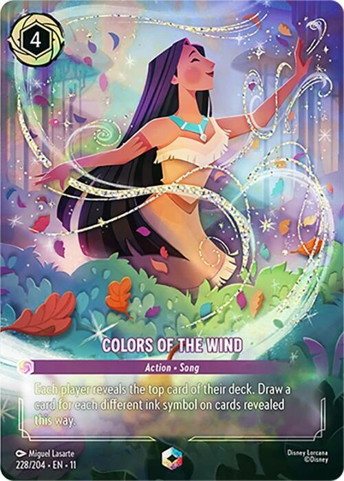 Colors of the Wind (Enchanted) Holofoil