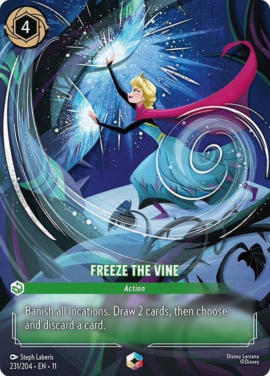Freeze the Vine (Enchanted) Holofoil