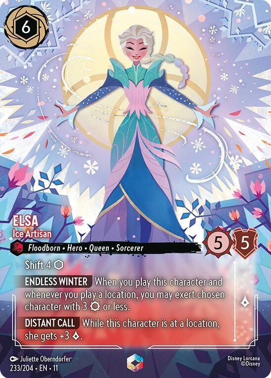Elsa - Ice Artisan (Enchanted) Holofoil