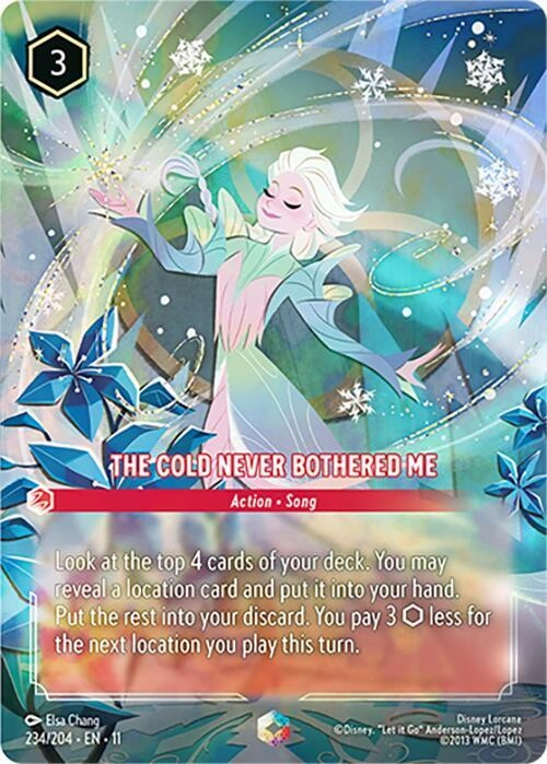 The Cold Never Bothered Me (Enchanted) Holofoil