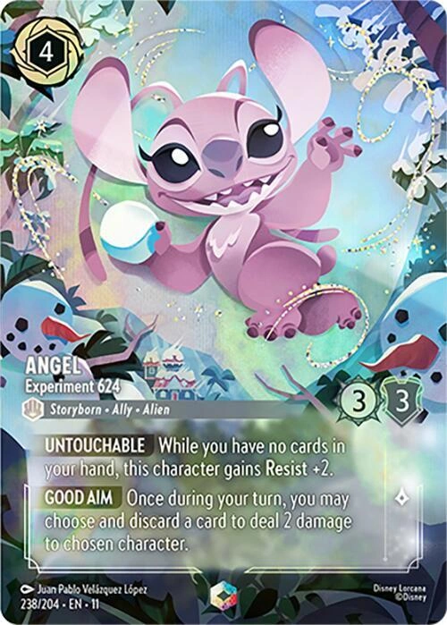 Angel - Experiment 624 (Enchanted) Holofoil