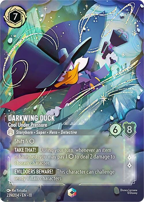 Darkwing Duck - Cool Under Pressure (Enchanted) Holofoil