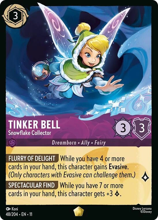 Tinker Bell - Snowflake Collector