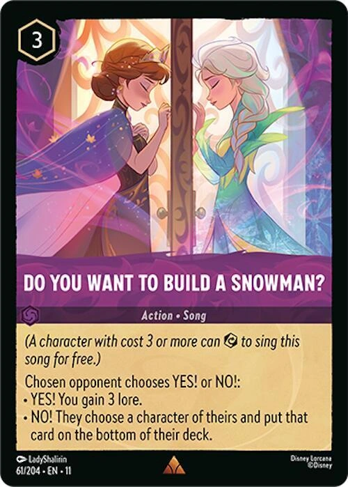 Do You Want To Build A Snowman?
