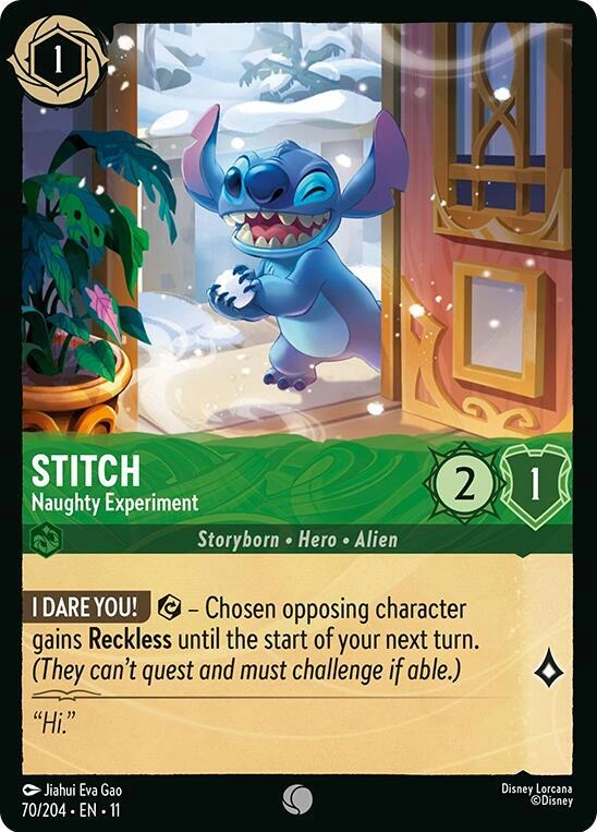 Stitch - Naughty Experiment