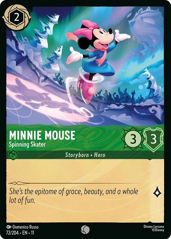 Minnie Mouse - Spinning Skater