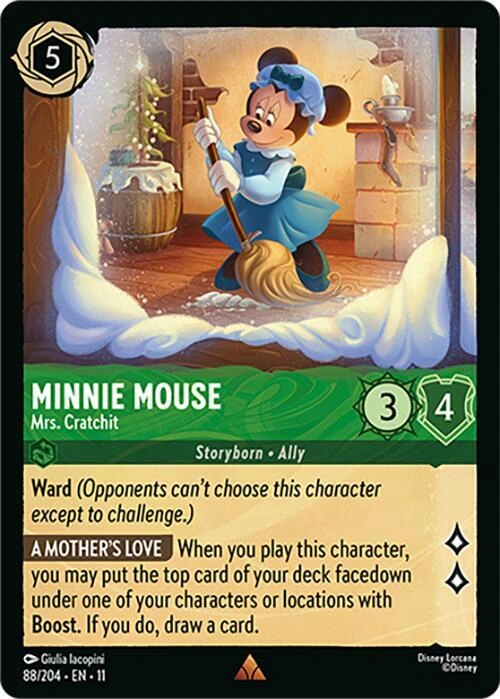 Minnie Mouse - Mrs. Cratchit